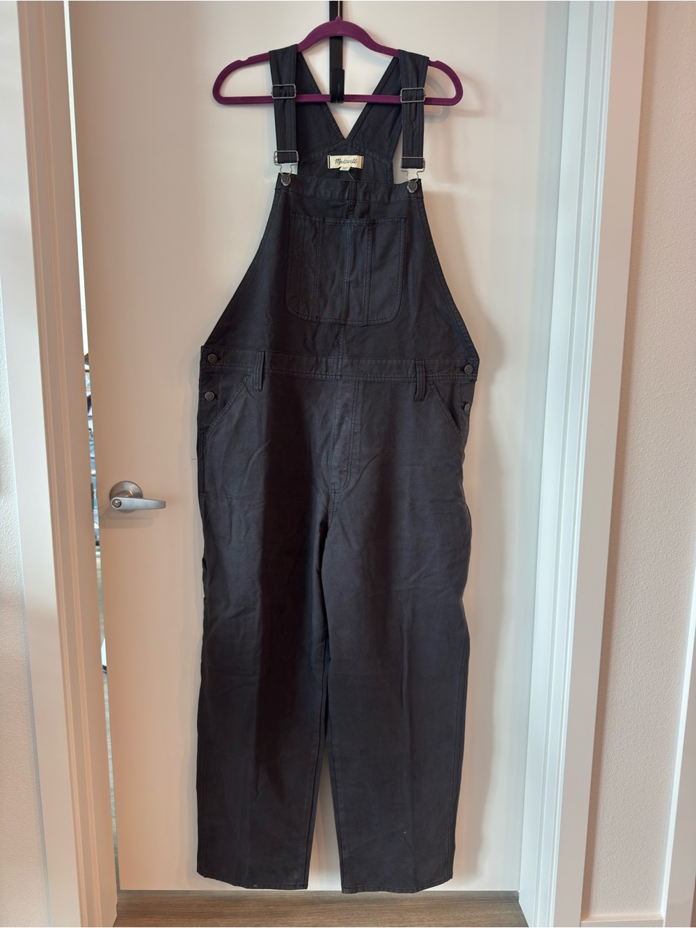 Madewell Straight-Leg Overalls